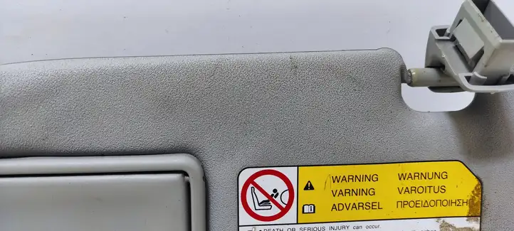 Mitsubishi Outlander (2007 - 2012) Солнцезащитный козырек — фото 9