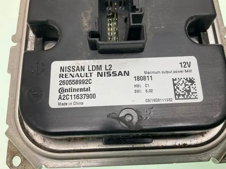 Nissan Leaf II (ZE1) (2017 - ) 260558992C Блок управления светом — фото 3
