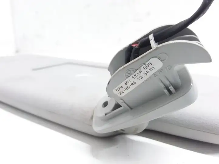 Seat Leon (1P) (2005 - 2012) 5P0857551A Солнцезащитный козырек — фото 5