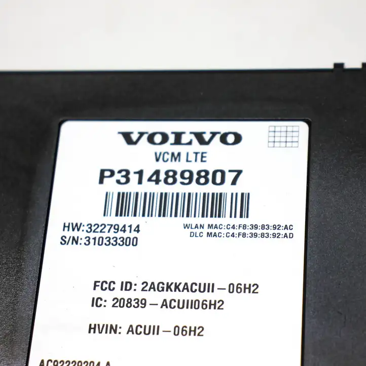 Volvo V60 (2018 - ) 31489807 Модуль управления видео — фото 8
