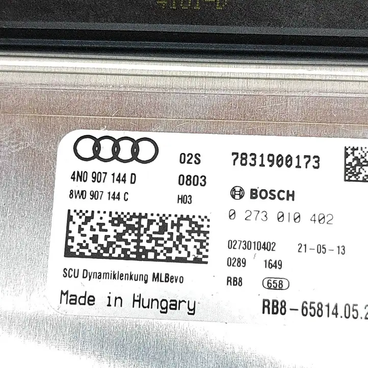 Audi RS6 C8 (2019 - ) 8W0907144C Блок управления усилителем руля — фото 6
