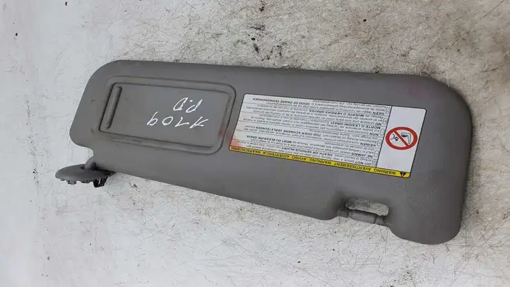Toyota Yaris (2005 - 2009) Солнцезащитный козырек — фото 1