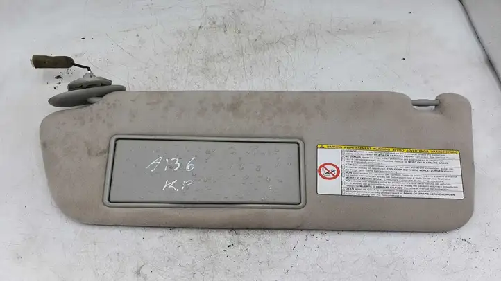 Toyota Corolla Verso AR10 (2004 - 2009) Солнцезащитный козырек — фото 1