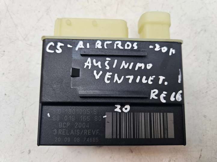 9801916680 Citroen C5 Aircross Aušinimo ventiliatoriaus rėlė