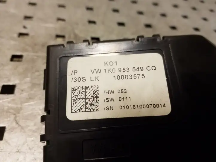 Volkswagen Golf VI (2009 - 2013)  1K0953549CQ Датчик положения (угла) руля