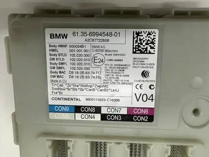 BMW 5 G30 G31 (2016 - ) 6994548 Прочие детали моторного отсека — фото 4