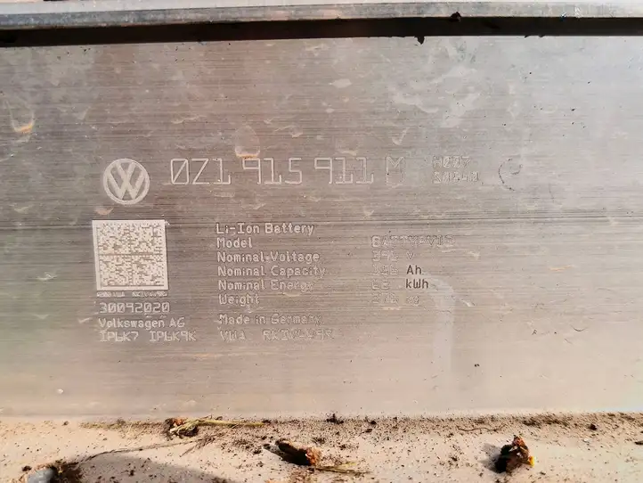 Volkswagen ID.3 (2019 - ) 0Z1915911M Корпус аккумуляторной батареи — фото 6