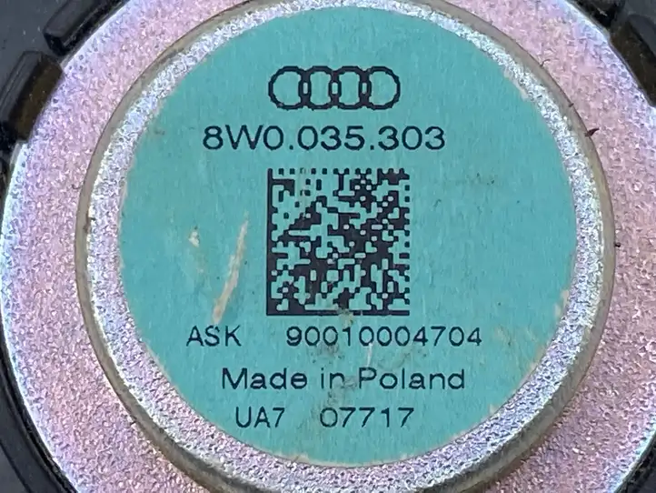Audi A4 S4 B9 (2015 - 2019) 8W0035303 Динамики задних дверей — фото 4