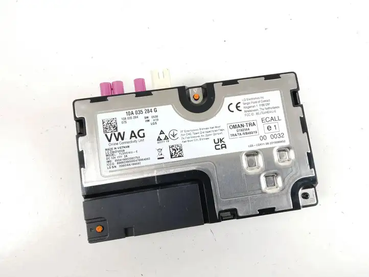 Skoda Enyaq iV (2020 - ) 10A035284G Bluetooth модуль — фото 3