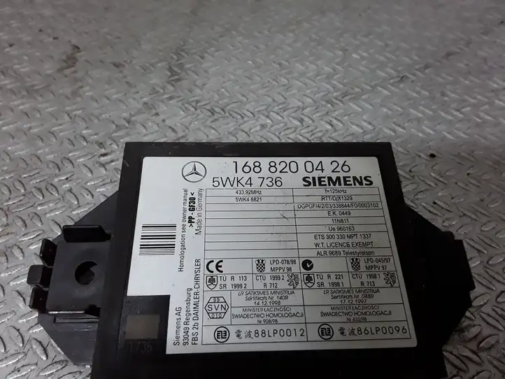 Mercedes-Benz Vaneo W414 (2001 - 2005) 1688200426 Блок иммобилайзера — фото 2