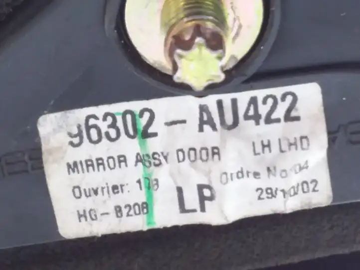 Nissan Primera (2001 - 2008) 96302AU422 Боковое зеркало с электроприводом — фото 3