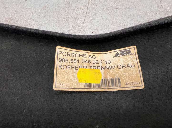 98655104502 Porsche Boxster 986 Bagažinės kilimas