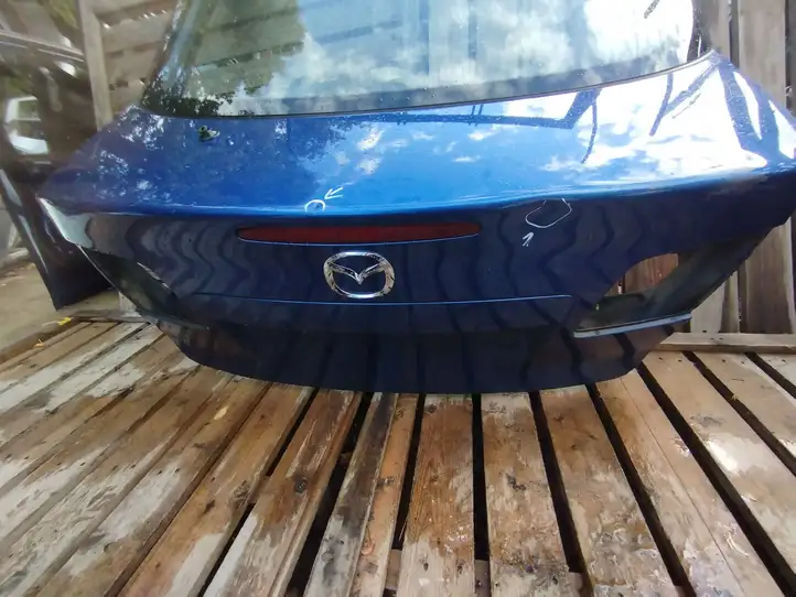 Mazda 6 (2002 - 2005) Крышка багажника — фото 4