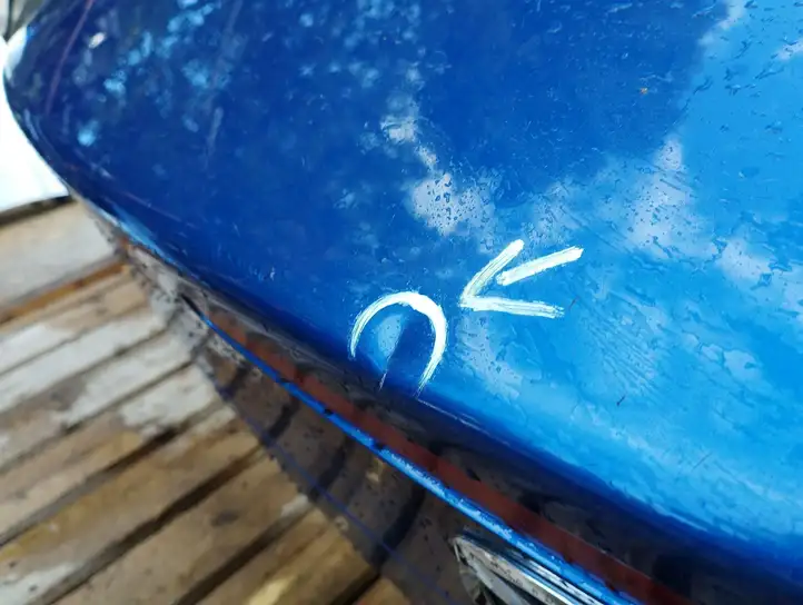 Mazda 6 (2002 - 2005) Крышка багажника — фото 6