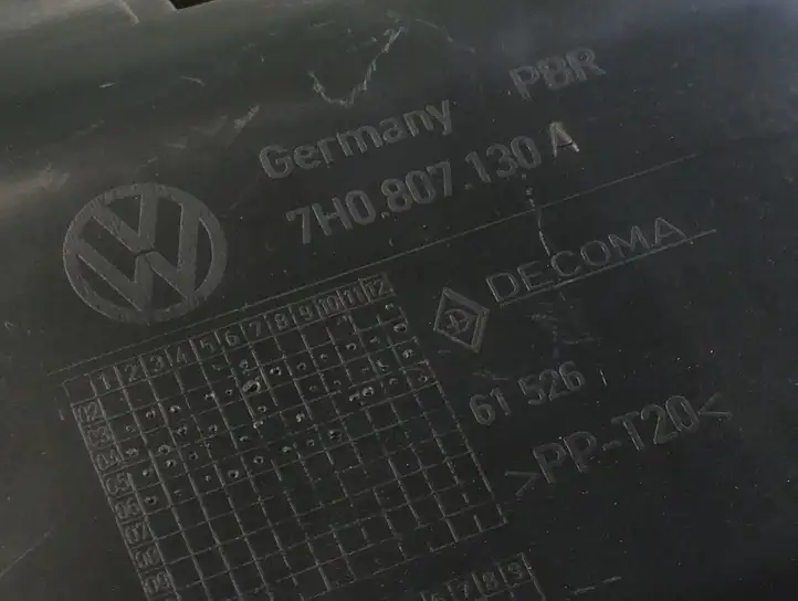 Volkswagen Transporter - Caravelle T5 (2003 - 2009) 7H0807130A Кронштейн угловой части бампера — фото 2