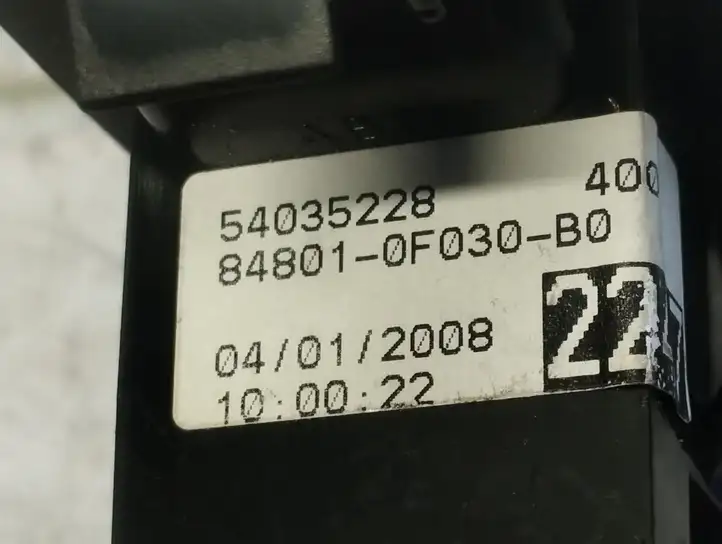 Toyota Corolla Verso AR10 (2004 - 2009) 54035228 Блок кнопок стеклоподъемников — фото 2