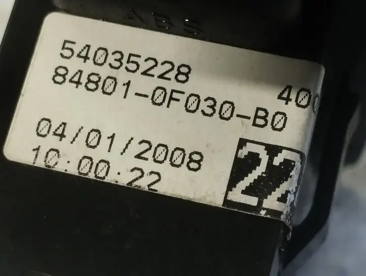 Toyota Corolla Verso AR10 (2004 - 2009) 54035228 Блок кнопок стеклоподъемников — фото 2