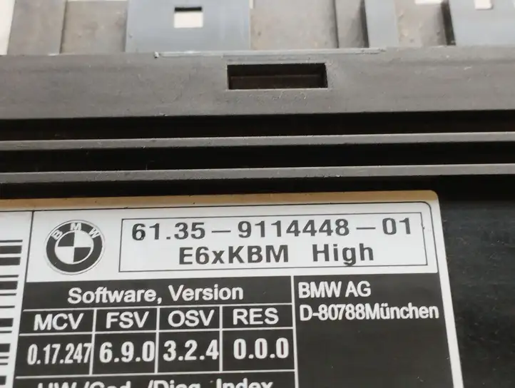 BMW 5 E60 E61 (2004 - 2010) 6135911444801 Модуль комфорта — фото 2