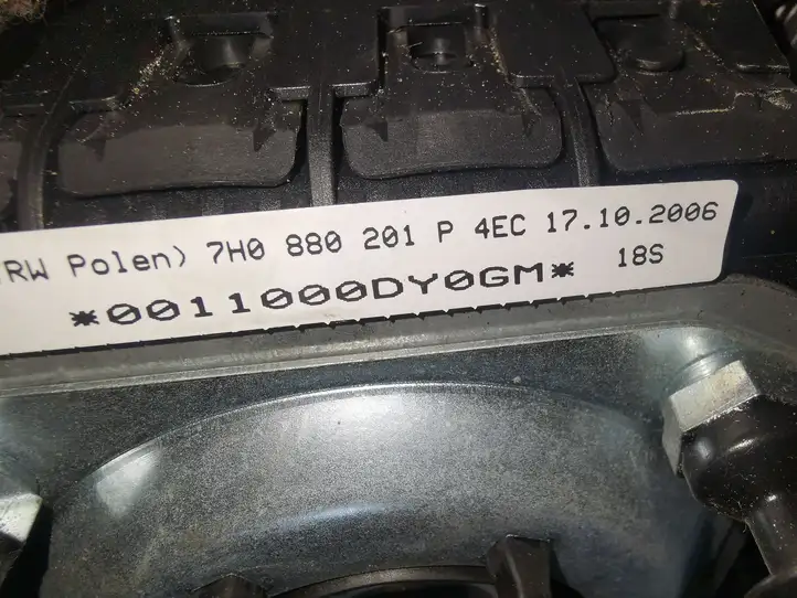 Volkswagen Multivan T5 (2003 - 2015) 7H0880201P Подушка безопасности руля — фото 3