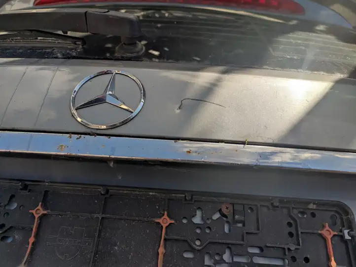 Mercedes-Benz C W204 (2007 - 2014) Крышка багажника — фото 1