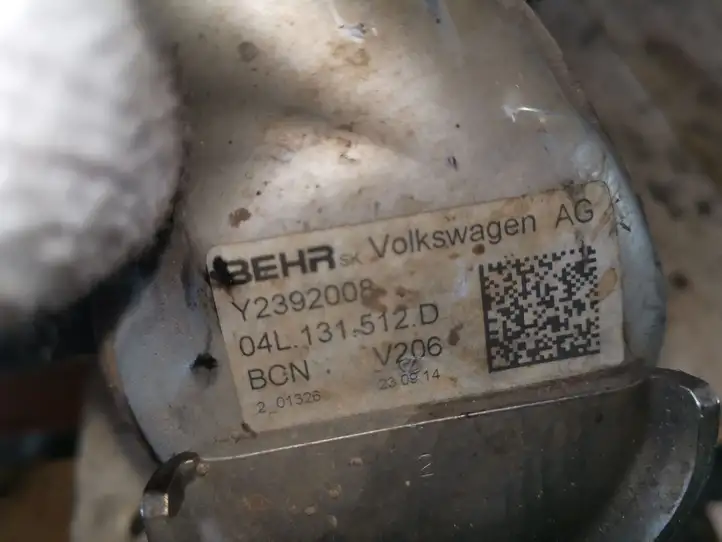 Skoda Octavia Mk3 (5E) (2013 - 2019) 04L131512D Дроссельная заслонка — фото 2