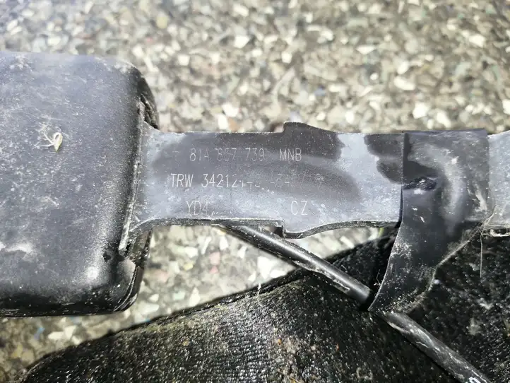 Seat Ateca (2016 - )  81A857739 Задний средний замок ремня