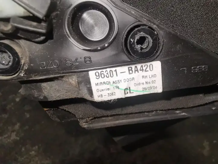 Nissan Primera (2001 - 2008) 96301BA420 Боковое зеркало с электроприводом — фото 5