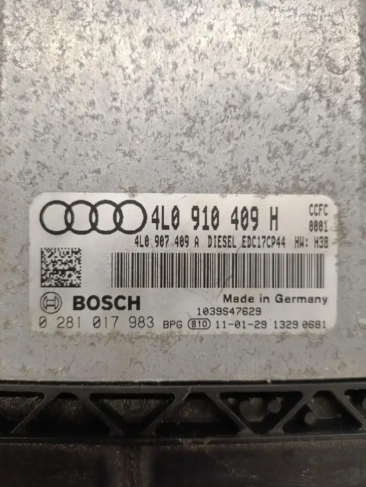 Audi Q7 4L (2005 - 2009) 4L0910409H Блок управления двигателем (ЭБУ) — фото 3