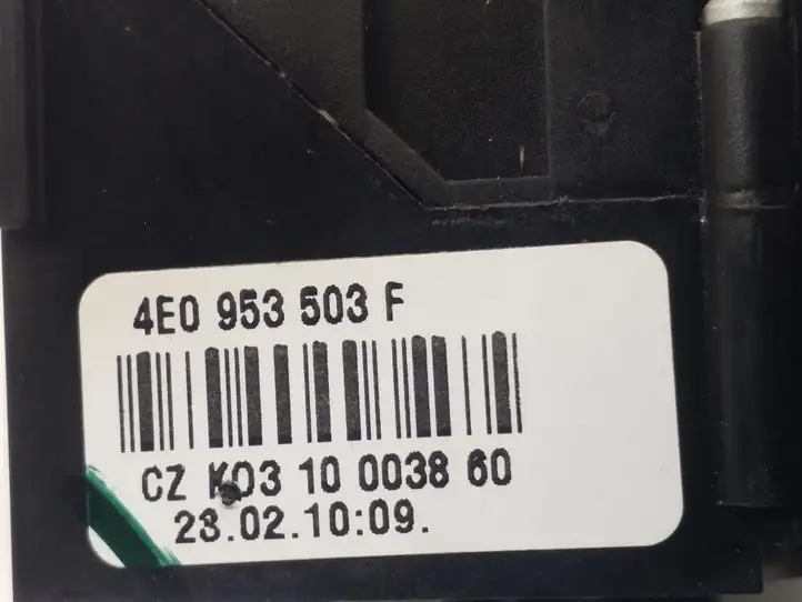 Audi A6 S6 C6 4F (2008 - 2011) 4E0953503F Переключатель стеклоочистителей — фото 2