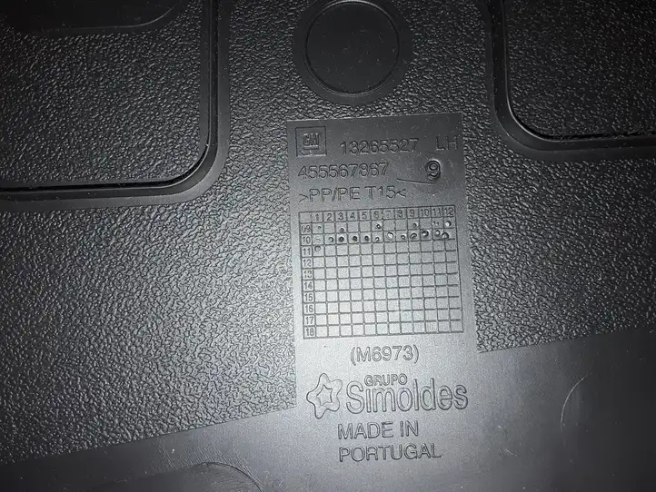 Opel Meriva (2010 - 2014)  13265527 Отделка стойки (B) (нижняя)