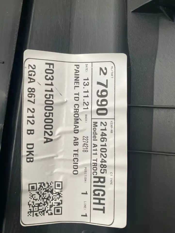Volkswagen T-Roc (2017 - ) 2GA867212B Нижняя обшивка стойки B — фото 6