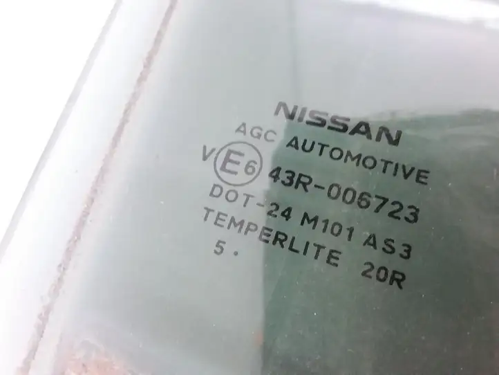 Nissan Pulsar (2014 - 2018) AS3 Стекло задней двери — фото 3