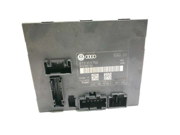 8T0959760 Audi A5 8T 8F Sėdynės valdymo blokas