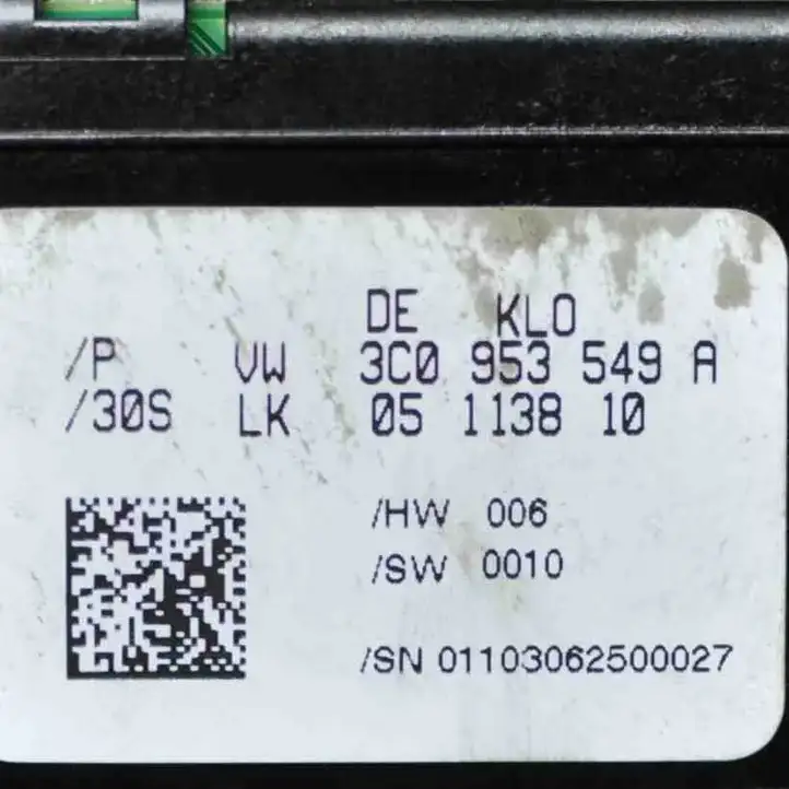 Volkswagen PASSAT B6 (2005 - 2010) 3C0953549A Датчик угла поворота руля — фото 3
