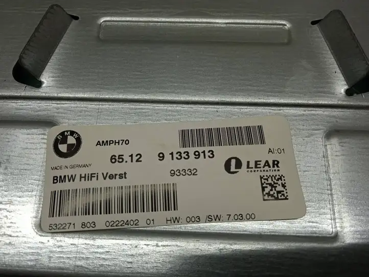 BMW X5 E70 (2006 - 2013) 53227180 Усилитель звука — фото 4