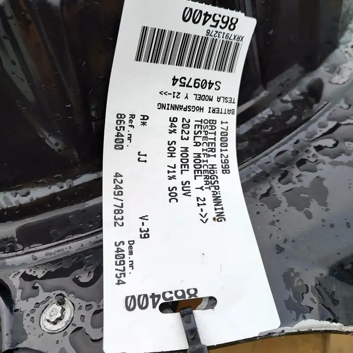 Tesla Model Y (2019 - 2024) 170001299B Аккумулятор гибридного / электрического автомобиля — фото 6