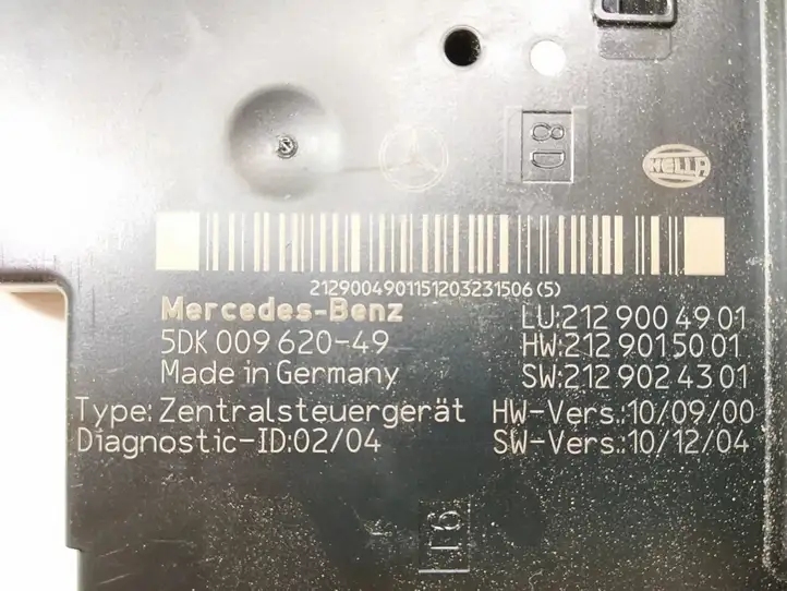 Mercedes-Benz E W212 (2009 - 2016) DALISID2410 Блок предохранителей (комплект) — фото 9
