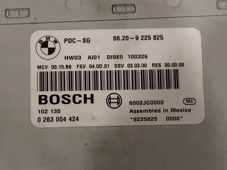 BMW 3 E90 E91 (2005 - 2012)  0263004424 Блок управления парковки