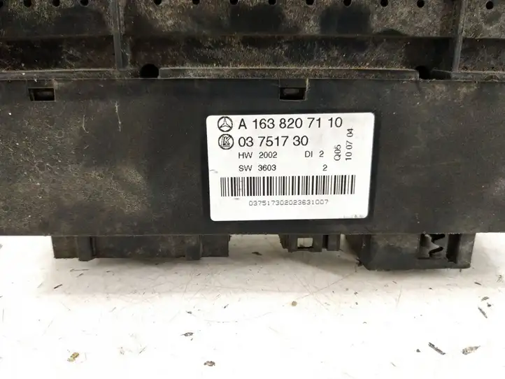 Mercedes-Benz ML W163 (1997 - 2005) DALISID4184 Блок кнопок стеклоподъемников — фото 5