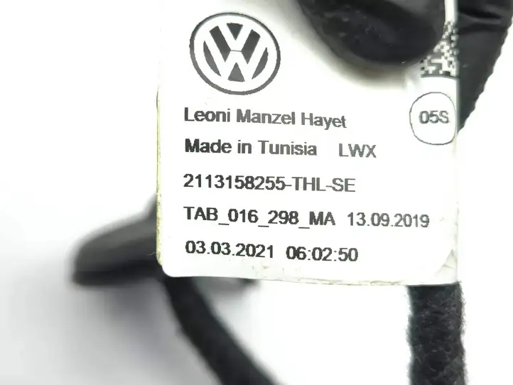 Volkswagen ID.3 (2019 - ) TAB016298MA Проводка задней двери — фото 6