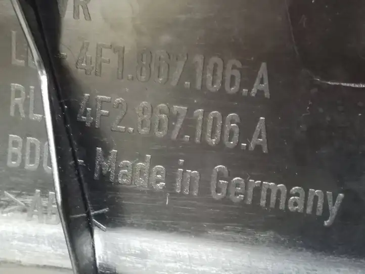 Audi A6 S6 C6 4F (2004 - 2008) 4F2867106A Обшивка передней двери — фото 3