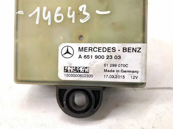 Mercedes-Benz E W212 (2009 - 2016) DALISID2781 Реле накала свечей — фото 5