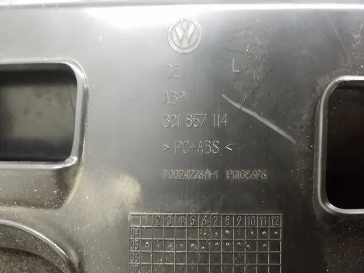 Volkswagen PASSAT B6 (2005 - 2010) 3C1857114 Вещевой ящик — фото 4