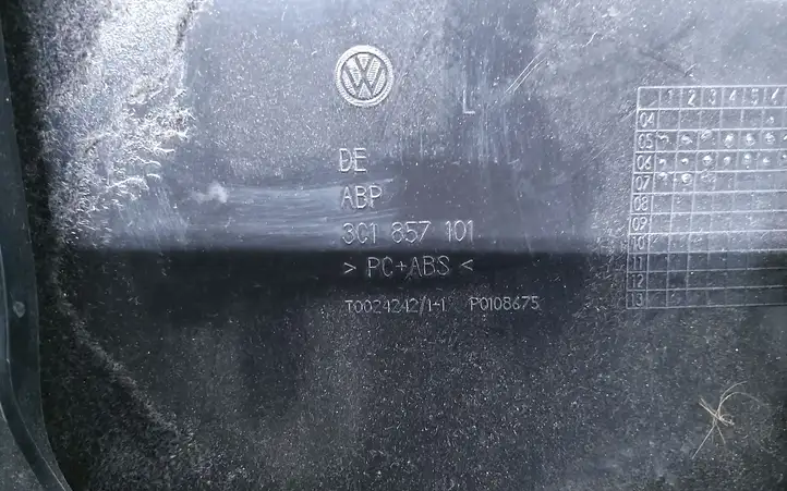 Volkswagen PASSAT B6 (2005 - 2010) 3C1857097 Вещевой ящик — фото 6