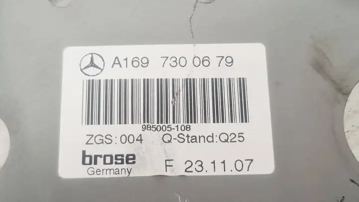 Mercedes-Benz B-class W245 (2005 - 2008) A1697300679 Механический стеклоподъемник задней двери — фото 4
