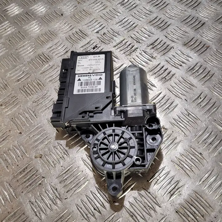 Audi A4 S4 B6 8E 8H (2000 - 2006) 8E0959801A Стеклоподъемник задней двери — фото 1