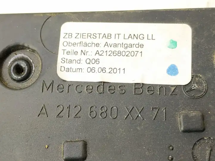 Mercedes-Benz E W212 (2009 - 2016) DALISID2637 Центральный воздушный дефлектор — фото 10