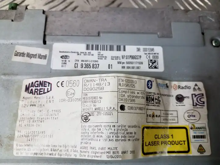 BMW 1 F20 F21 (2011 - 2019) 9365837 Магнитола / мультимедийная система — фото 2