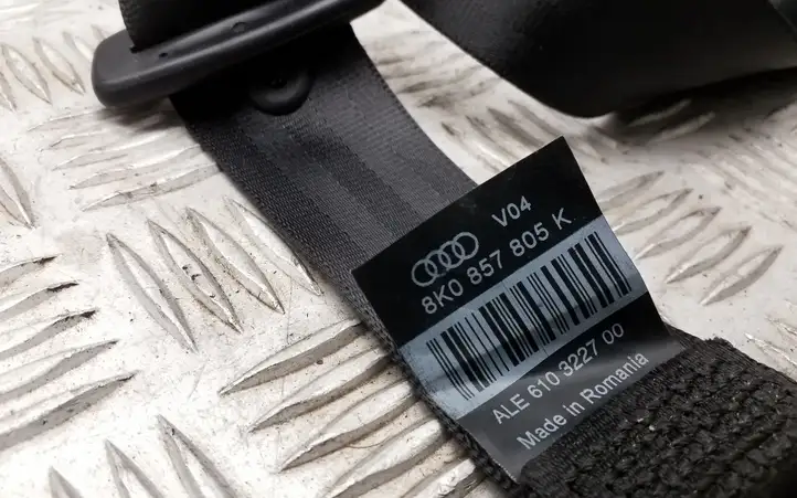 Audi A5 8T 8F (2007 - 2011) 8K0857805K Задний ремень безопасности — фото 2