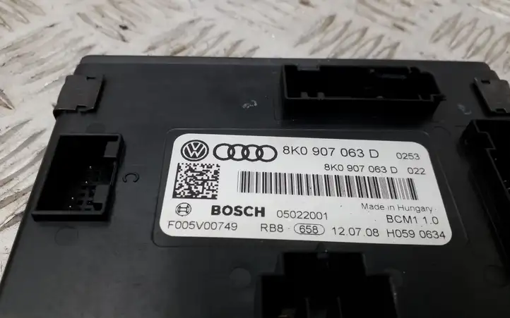 Audi A5 8T 8F (2007 - 2011) 8K0907063D Модуль комфорта — фото 3